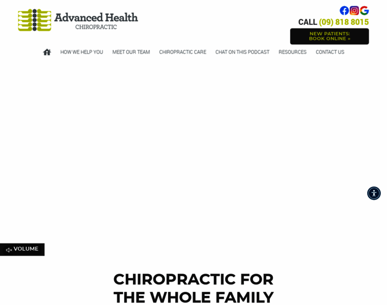 Advancedchiropractic.co.nz thumbnail