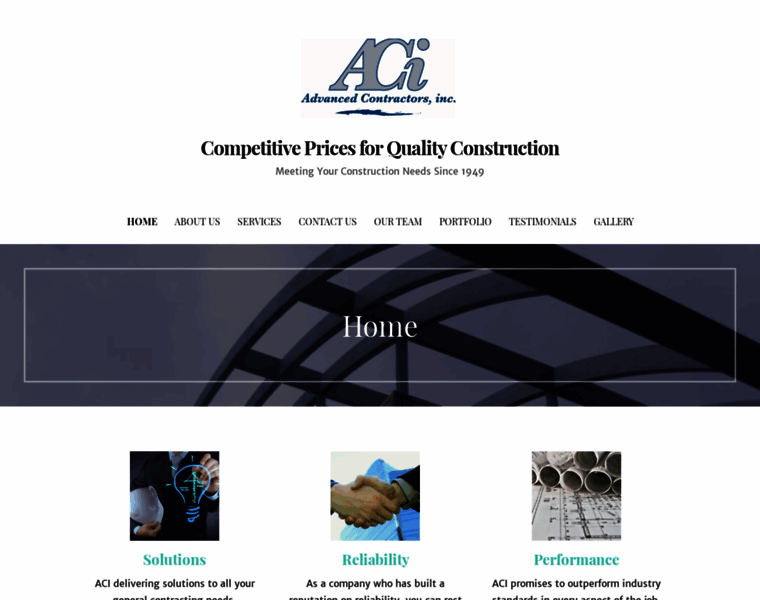 Advancedcontractorsinc.com thumbnail