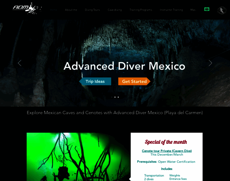 Advanceddivermexico.com thumbnail