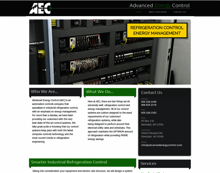 Advancedenergycontrol.com thumbnail
