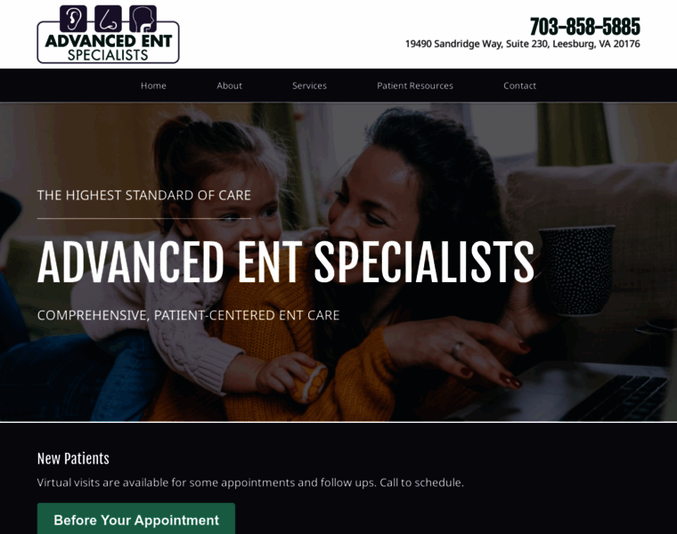 Advancedents.com thumbnail