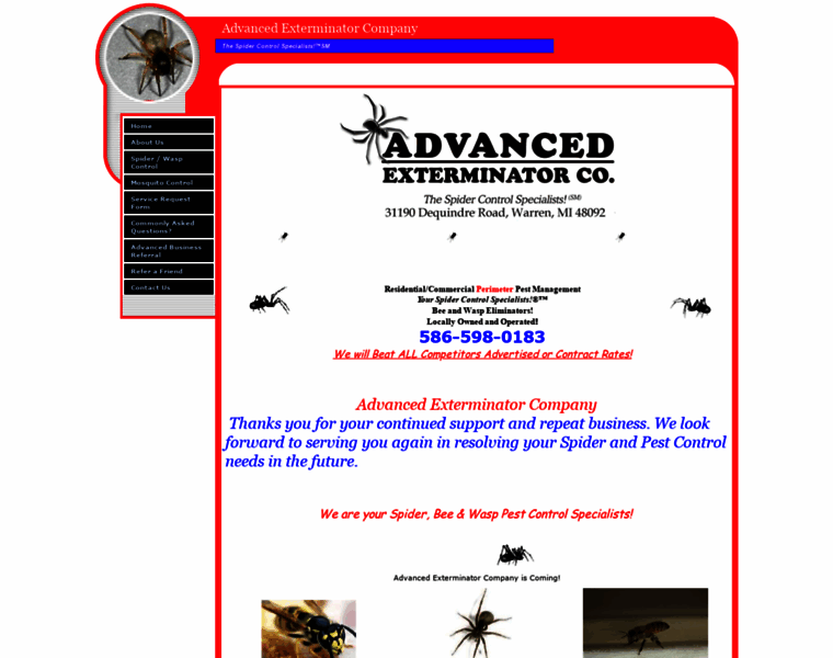 Advancedexterminator.com thumbnail