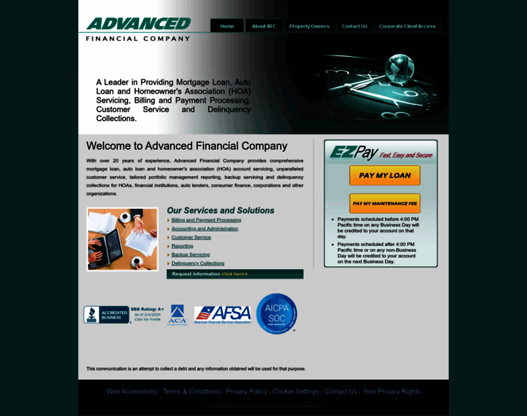 Advancedfinco.com thumbnail