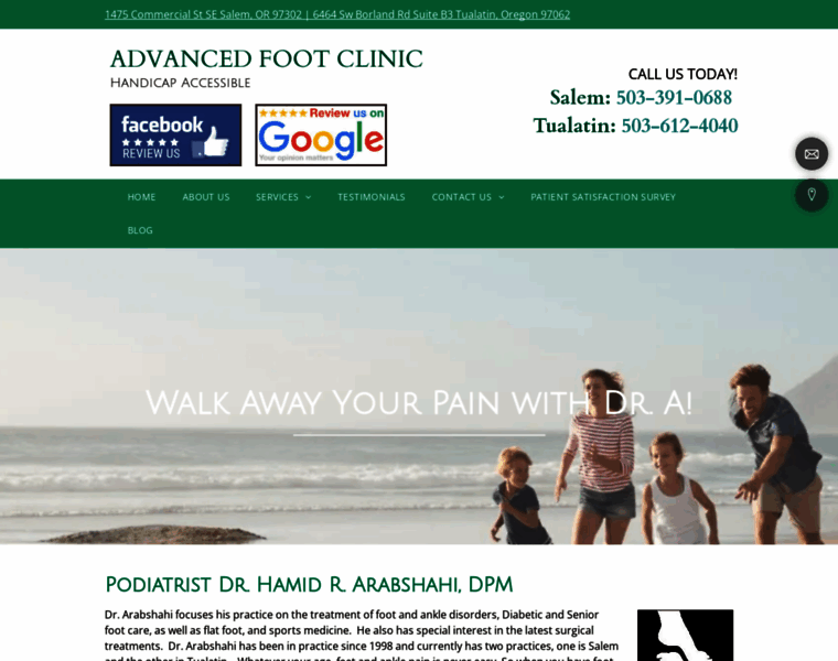 Advancedfootclinic.org thumbnail