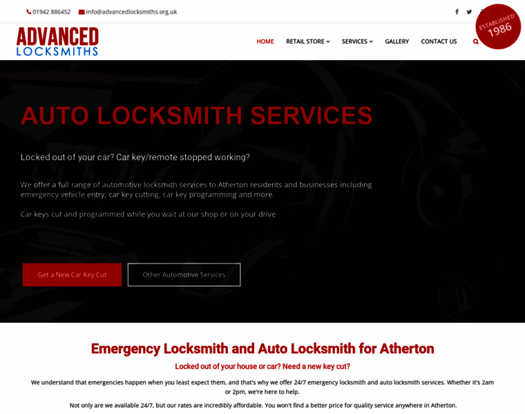 Advancedlocksmiths.org.uk thumbnail
