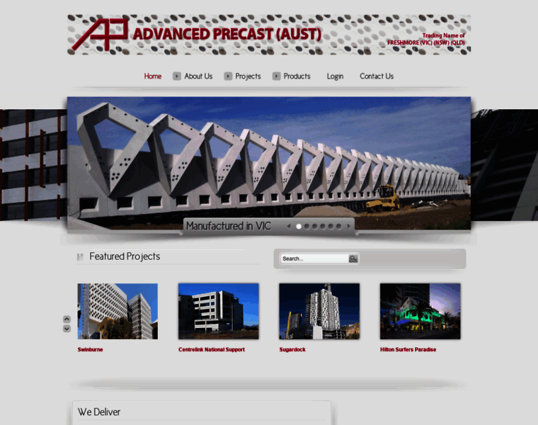 Advancedprecast.com.au thumbnail