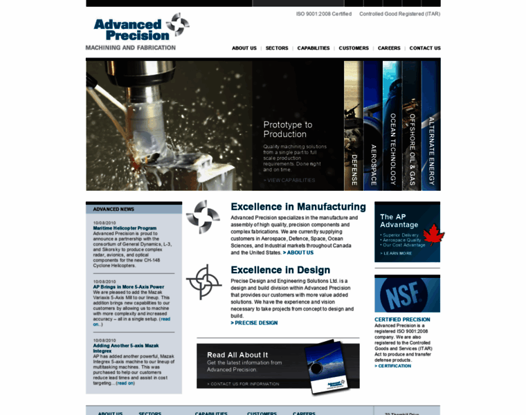 Advancedprecision.ca thumbnail