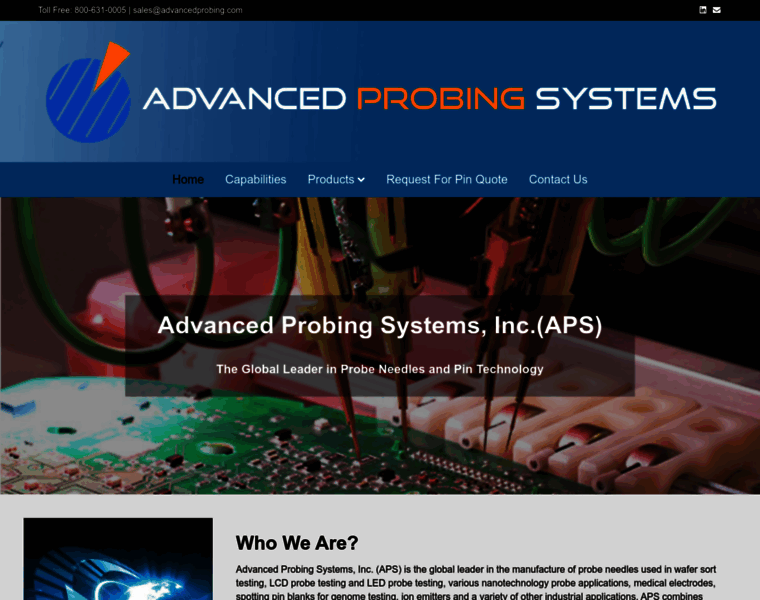 Advancedprobing.com thumbnail
