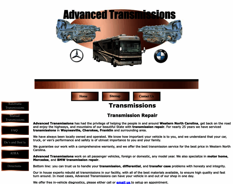 Advancedtransmissionsonline.com thumbnail