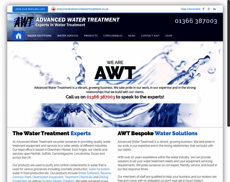 Advancedwatertreatment.co.uk thumbnail