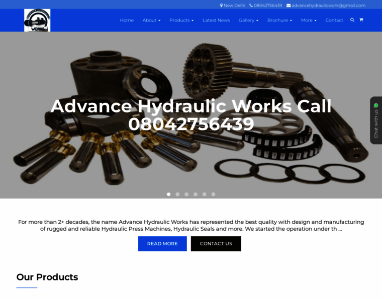 Advancehydraulicworks.in thumbnail