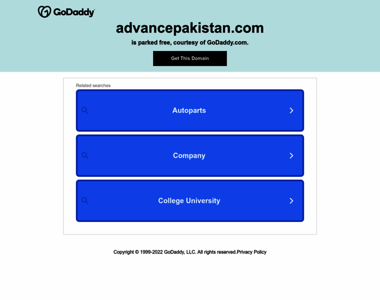 Advancepakistan.com thumbnail