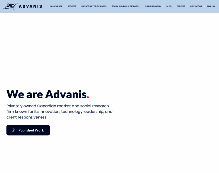 Advanis.net thumbnail