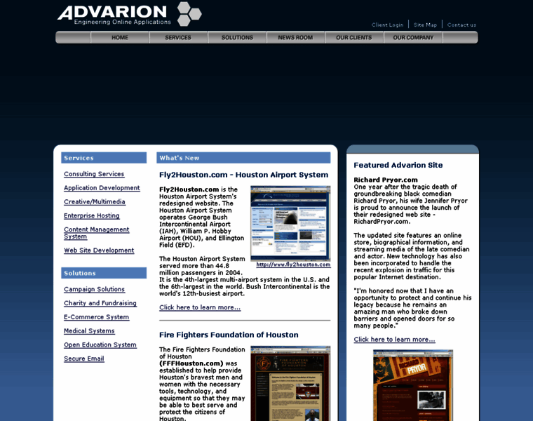 Advarion.com thumbnail