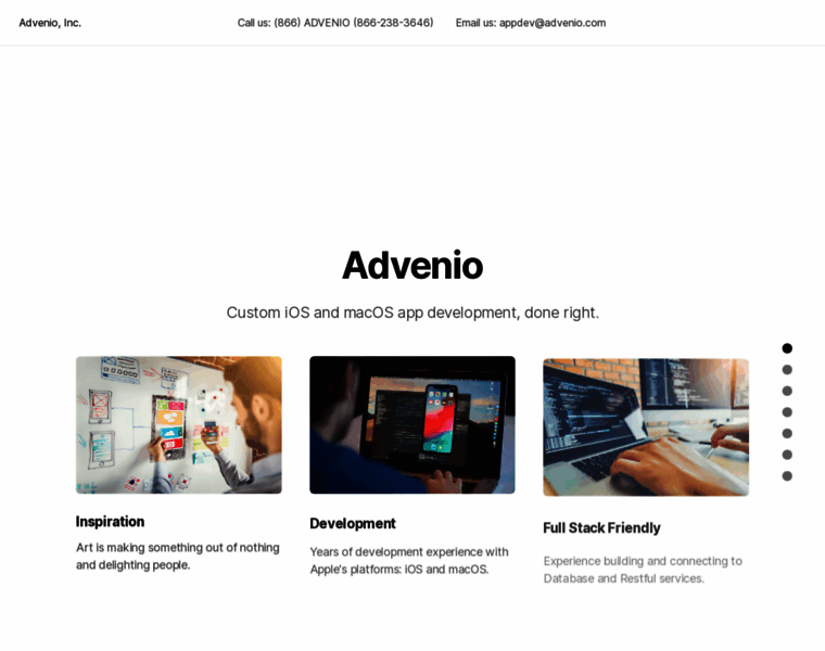 Advenio.com thumbnail