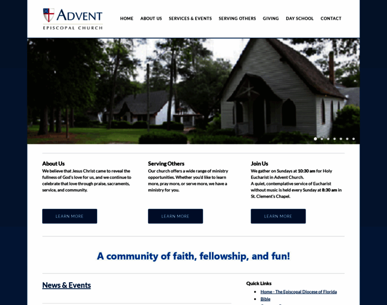 Advent-church.org thumbnail