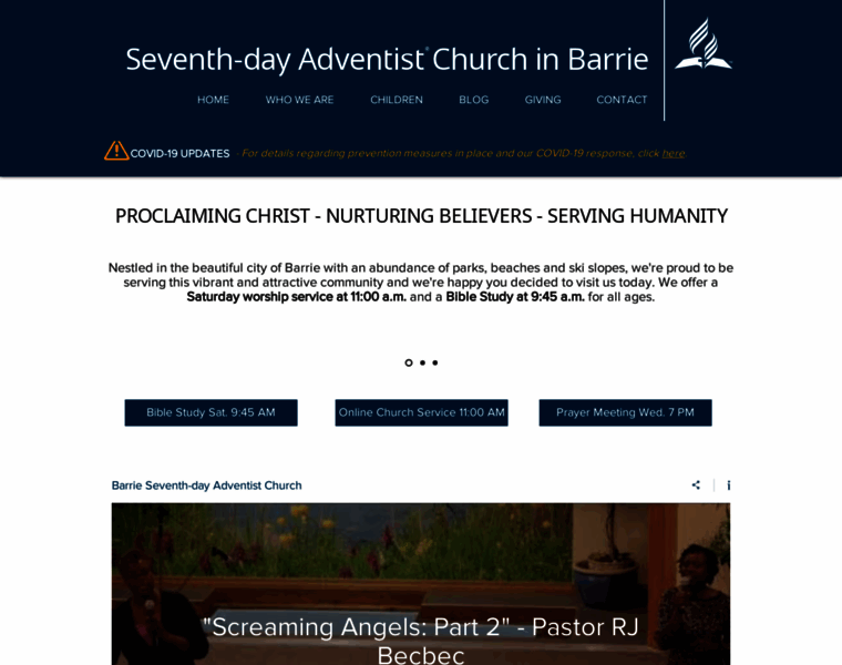 Adventistbarrie.org thumbnail
