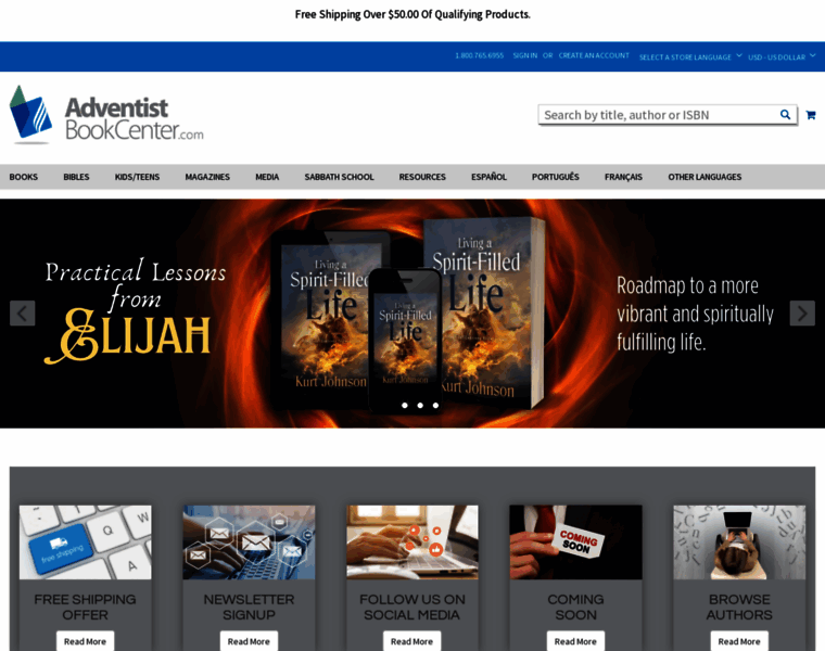 Adventistbookcenter.com thumbnail