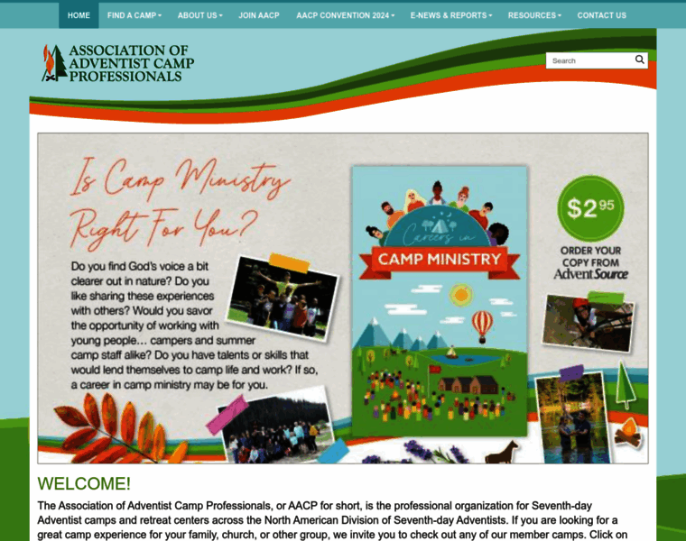 Adventistcamps.org thumbnail