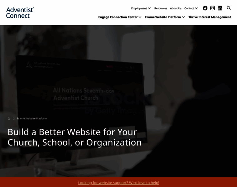 Adventistchurchconnect.com thumbnail