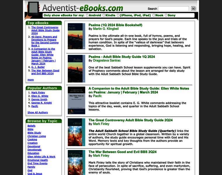 Adventistebooks.com thumbnail