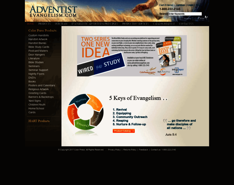 Adventistevangelism.com thumbnail