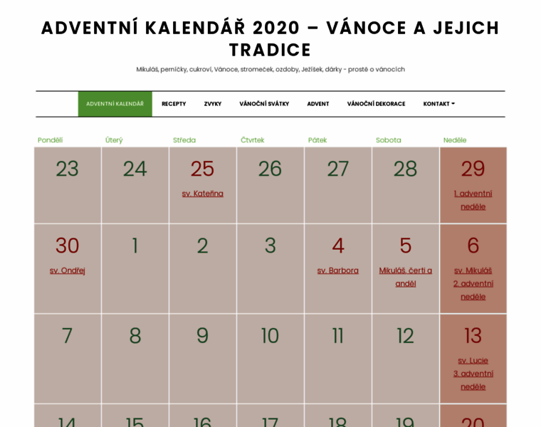 Adventni-kalendar.cz thumbnail
