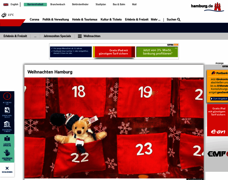 Adventskalender.hamburg.de thumbnail