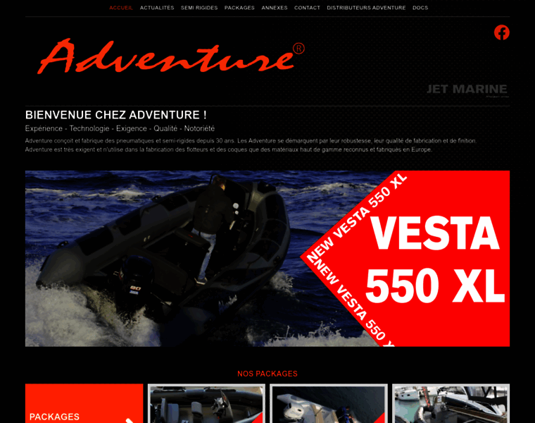 Adventure-boats.com thumbnail