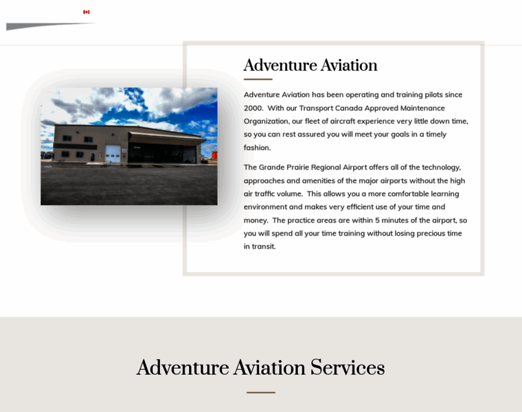 Adventureaviation.ca thumbnail