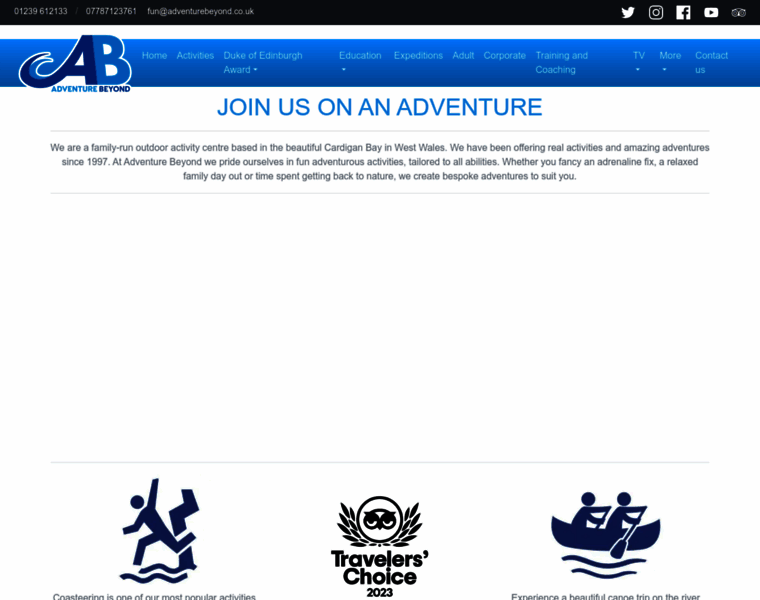 Adventurebeyond.co.uk thumbnail
