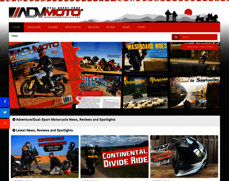 Adventuremotorcycle.com thumbnail