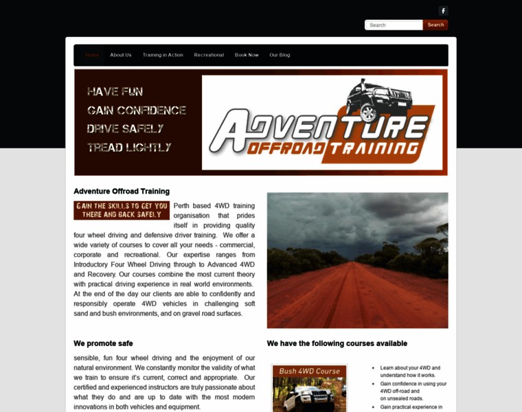 Adventureoffroadtraining.com thumbnail