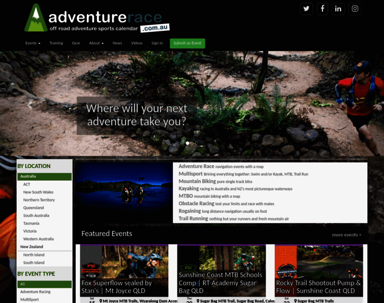 Adventurerace.com.au thumbnail
