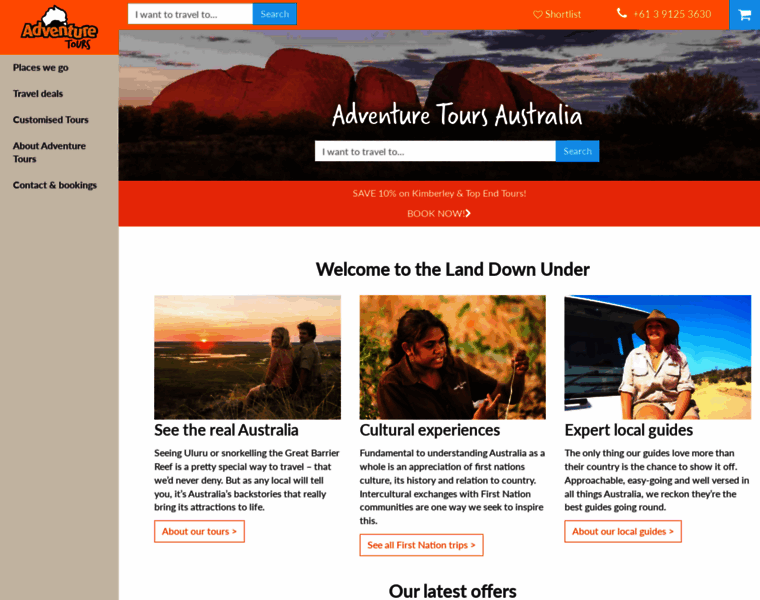 Adventuretours.com.au thumbnail