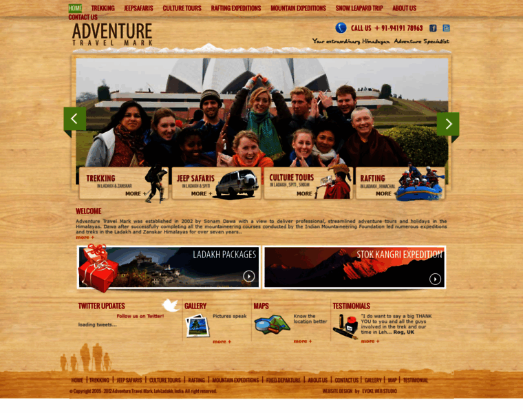 Adventuretravelzanskar.com thumbnail