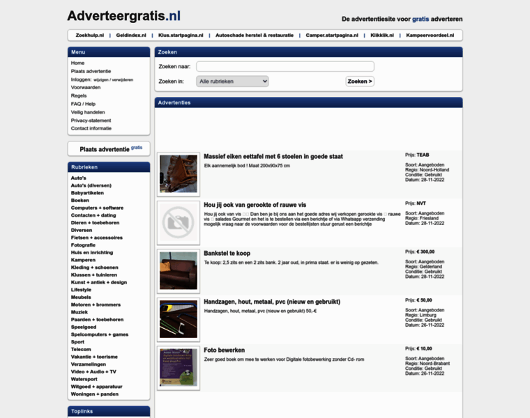 Adverteergratis.nl thumbnail