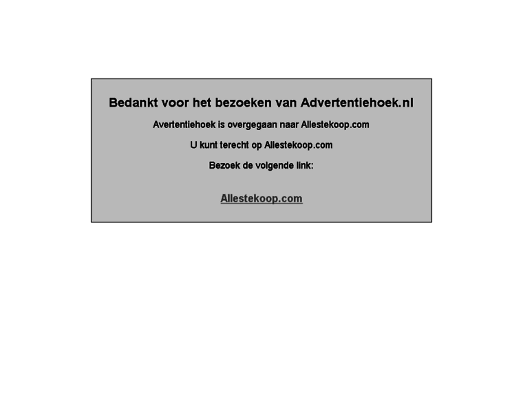 Advertentiehoek.nl thumbnail