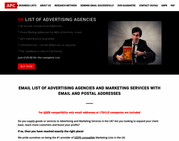 Advertisingagencies-marketingservices.co.uk thumbnail