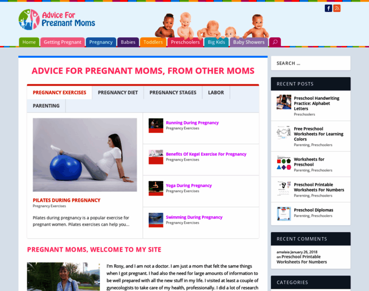 Advice-for-pregnant-moms.com thumbnail