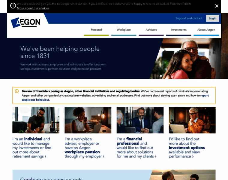 Adviser.aegon.co.uk thumbnail