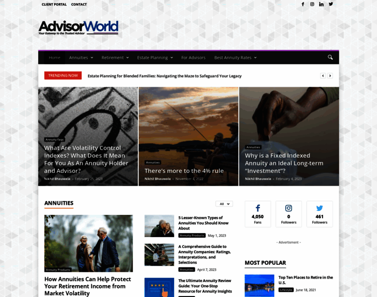Advisorworld.com thumbnail