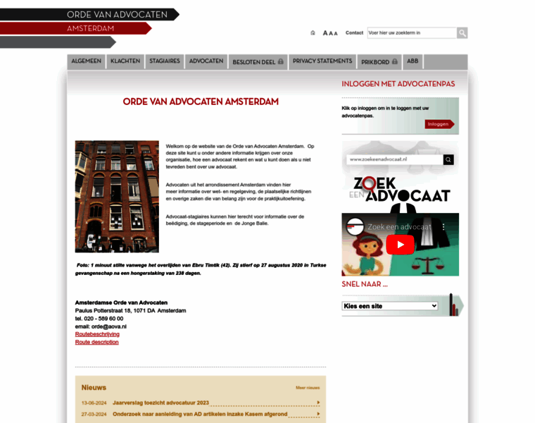 Advocatenorde-amsterdam.nl thumbnail