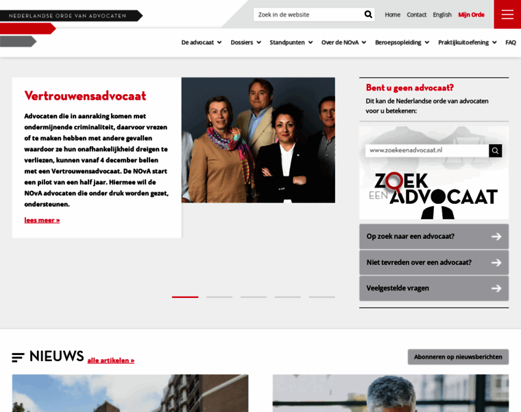 Advocatenorde.nl thumbnail
