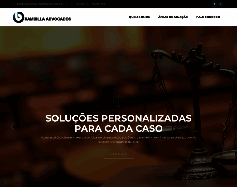 Advogadoszonaleste.com.br thumbnail
