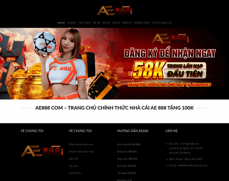 Ae888 Khám Phá Thế Giới Giải Trí Trực Tuyến Hàng Đầu