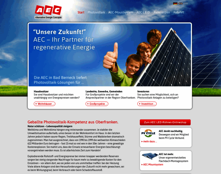 Aec-solar.com thumbnail