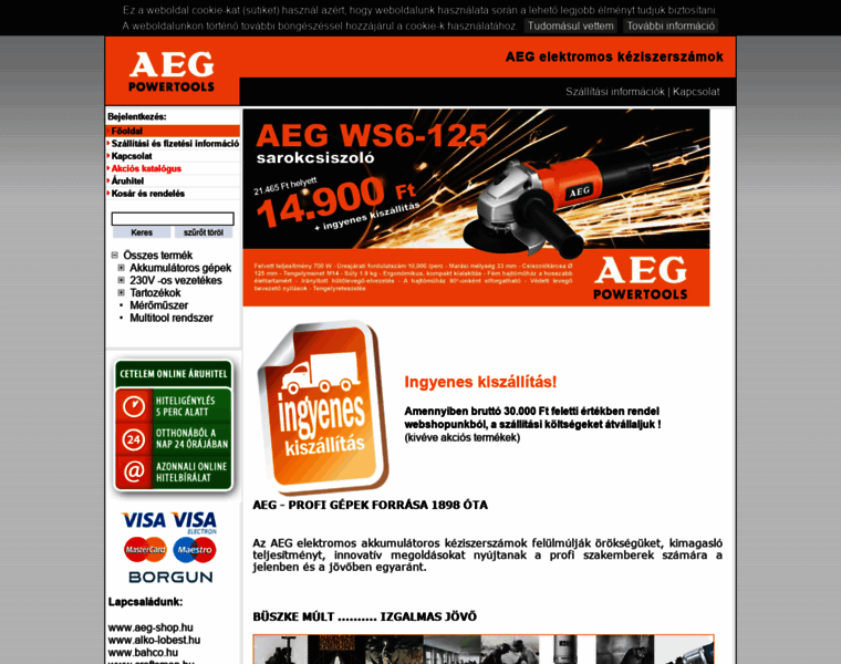 Aeg-shop.hu thumbnail
