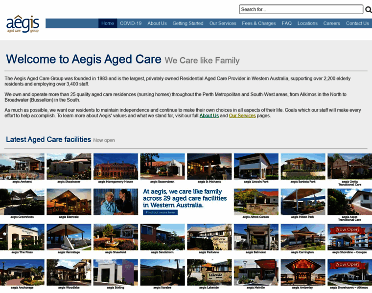 Aegiscare.com.au thumbnail