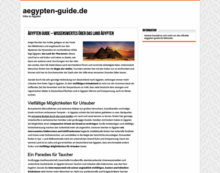 Aegypten-guide.de thumbnail